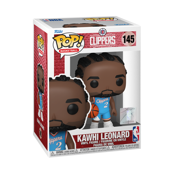 FUNKO POP! - Sports - NBA Los Angeles Clippers Kawhi Leonard #145